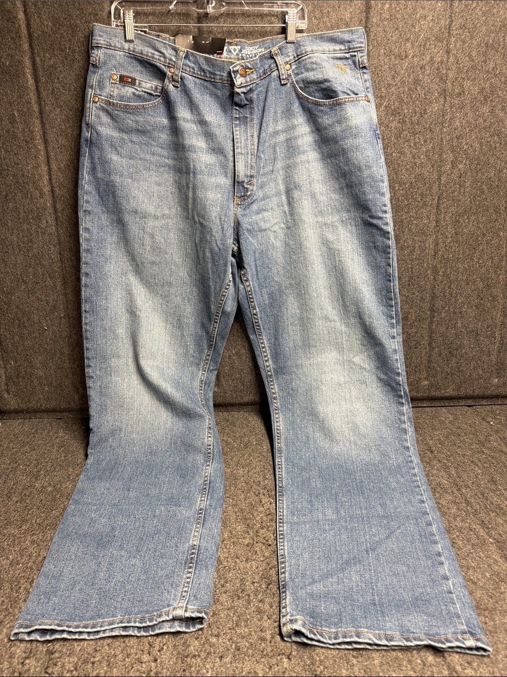 Cody Johnson Wrangler Classic Light Blue Flared Denim Jeans